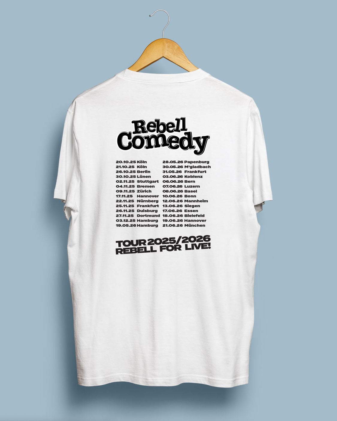 Unisex Merch Shirt White
