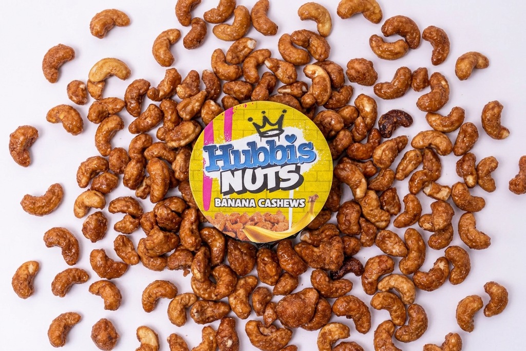 Cashewkerne mit Banana Flavour