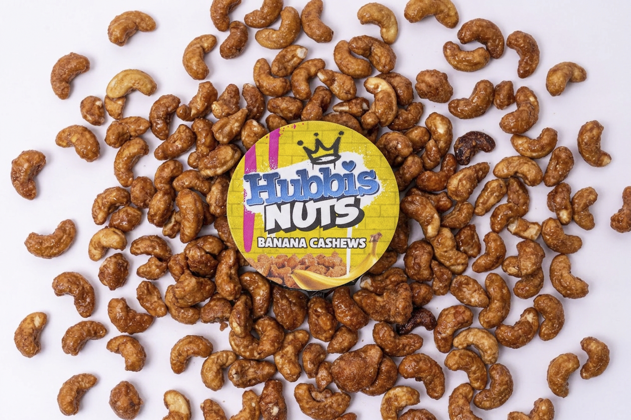 Cashewkerne mit Banana Flavour